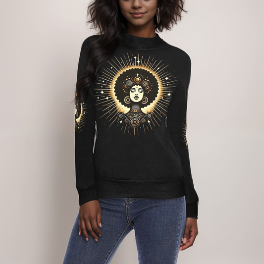 Tribeline Mock Neck Sweater